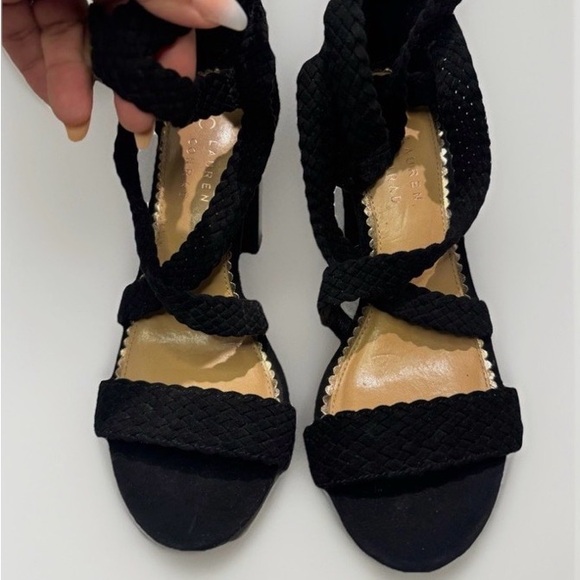 Lauren Conrad Braided Strappy Heels Size 7 - Picture 5 of 7